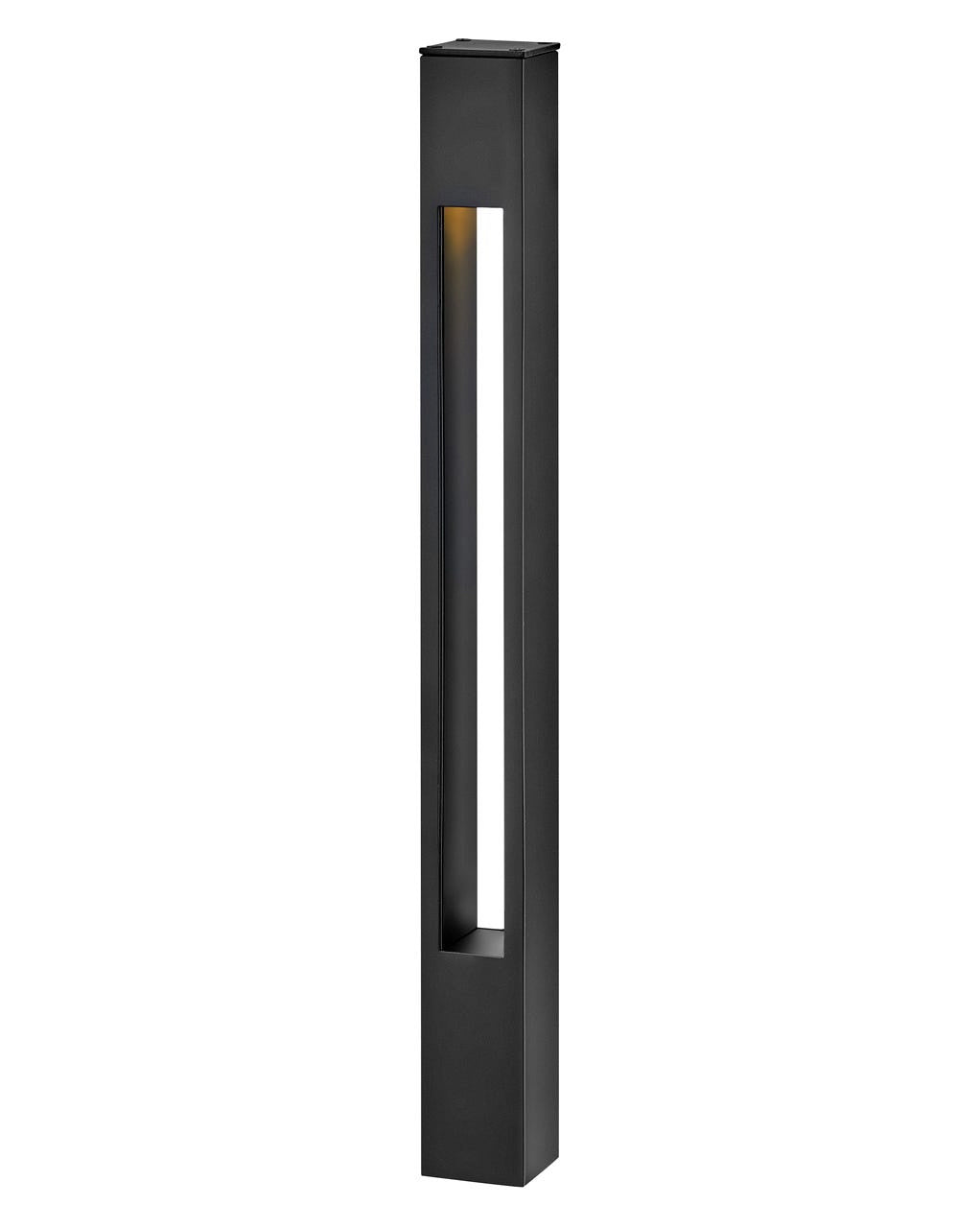 Hinkley Lighting 15502SK  Atlantis Bollard Modern Landscape Light Satin Black