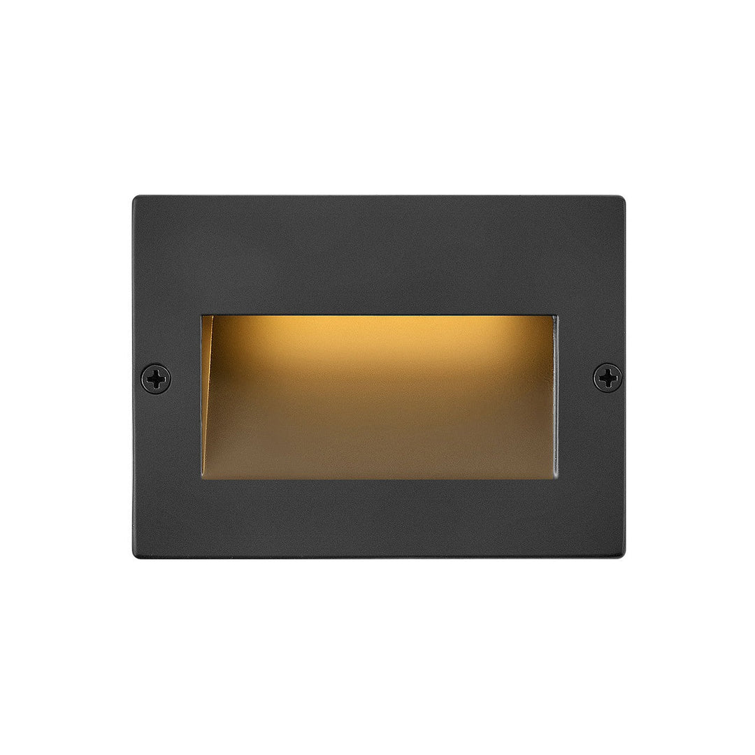 Hinkley Lighting 1563SK  Taper Deck Sconce Modern Landscape Light Satin Black