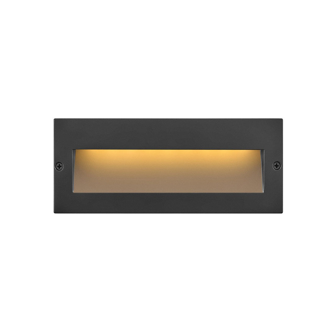 Hinkley Lighting 1565SK  Taper Step 12V Modern Landscape Light Satin Black