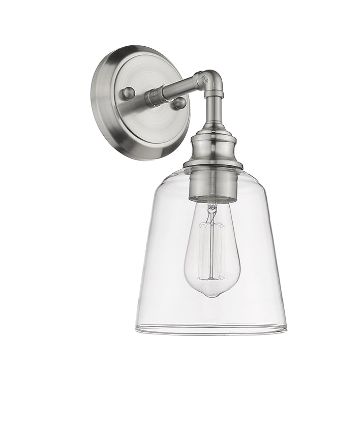 HOMEnhancements Vivio 7-70076 Wall Light - Polished Nickel