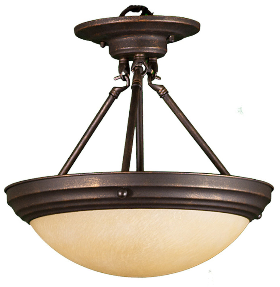 HOMEnhancements Lubbock HF-1TS-RB Ceiling Light - Rubbed Bronze