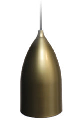 HOMEnhancements Bullet MP-953S-CG/SV(E26) Pendant Light - Champagne Gold