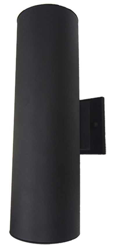 Homenhancements PL-795-15-TBK(E26) Coach Lights Two Light Outdoor Wall Lantern Outdoor Black