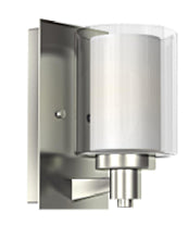 HOMEnhancements Sonora SNA-SC1-NK Wall Light - Brushed Nickel