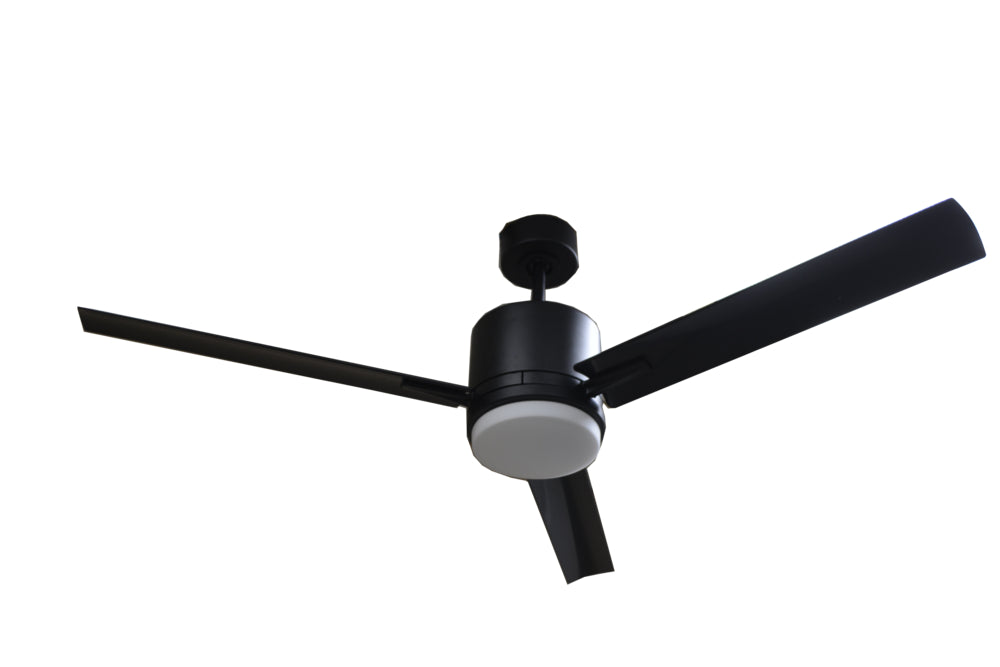 HOMEnhancements Neo SUN352D MB3MB(WC) Ceiling Fan 52 - Matte Black, Matte Black ABS/