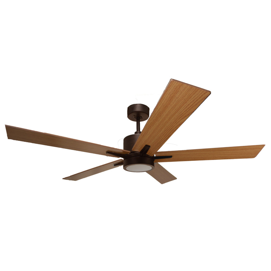 HOMEnhancements Ceiling Fans SUN552 RB5P(WC-6-WH) Ceiling Fan - Rubbed Bronze