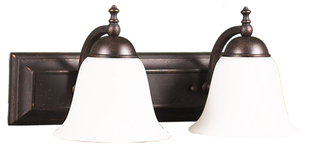 HOMEnhancements Austin VS-52WH-RB Bath Vanity Light - Rubbed Bronze