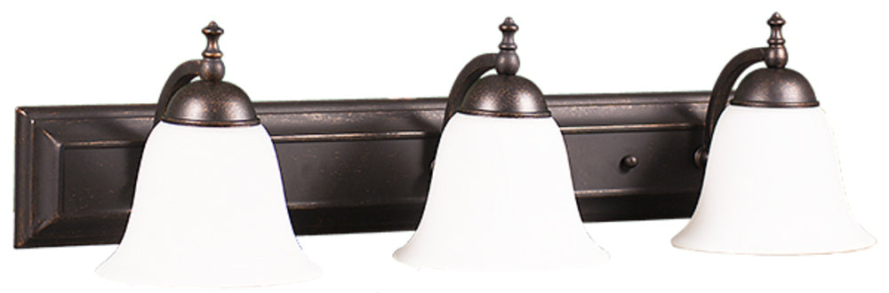 HOMEnhancements Austin VS-53WH-RB Bath Vanity Light - Rubbed Bronze