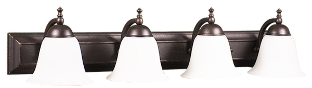 HOMEnhancements Austin VS-54WH-RB Bath Vanity Light - Rubbed Bronze