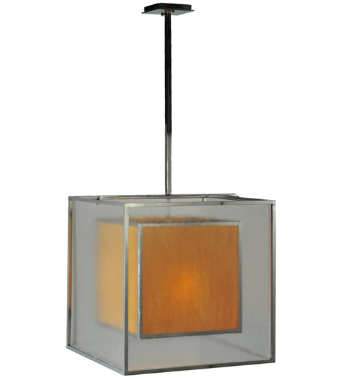 Meyda Tiffany Quadrato 128290 Pendant Light - Chrome