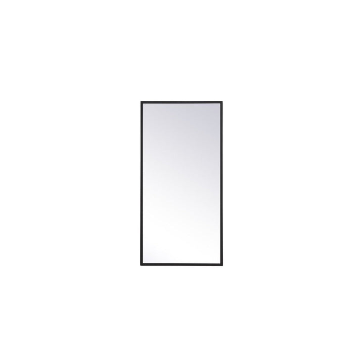 Elegant Lighting MR41428BK  Monet Mirror Black