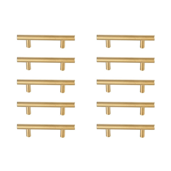 Elegant Lighting PL400-3-BR-10PK  Quinn Plumbing Brass