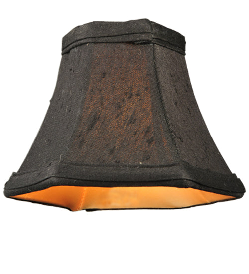 Meyda Tiffany Lighting 128307 Hexagon Shade Lamp Shade Black