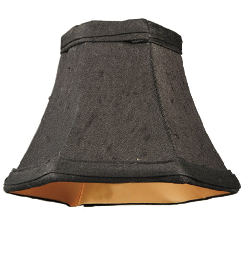 Meyda Tiffany Lighting 128307 Hexagon Shade Lamp Shade Black