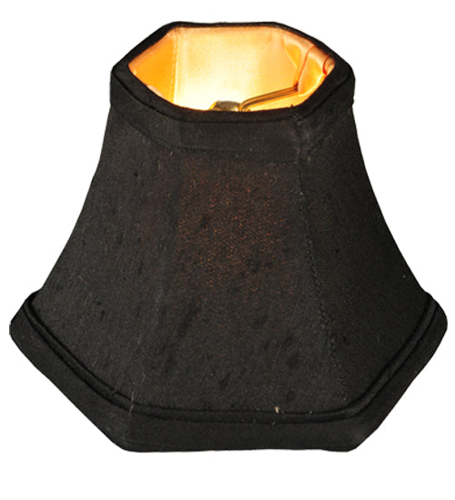 Meyda Tiffany Lighting 128307 Hexagon Shade Lamp Shade Black