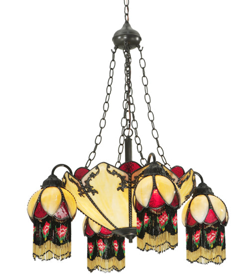 Meyda Tiffany Isabella 128352 Chandelier Light - Timeless Bronze
