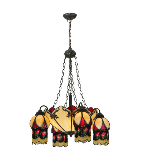 Meyda Tiffany Isabella 128352 Chandelier Light - Timeless Bronze