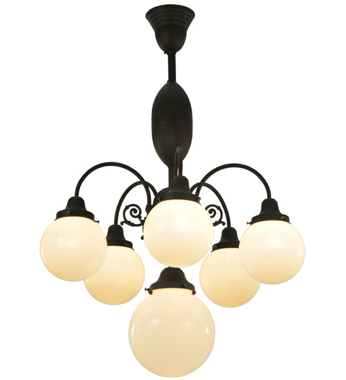 Meyda Tiffany Lafayette 128360 Chandelier Light - Oil Rubbed Bronze