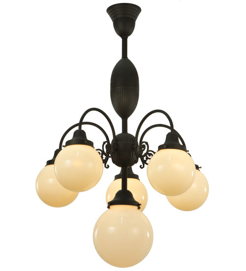 Meyda Tiffany Lafayette 128360 Chandelier Light - Oil Rubbed Bronze