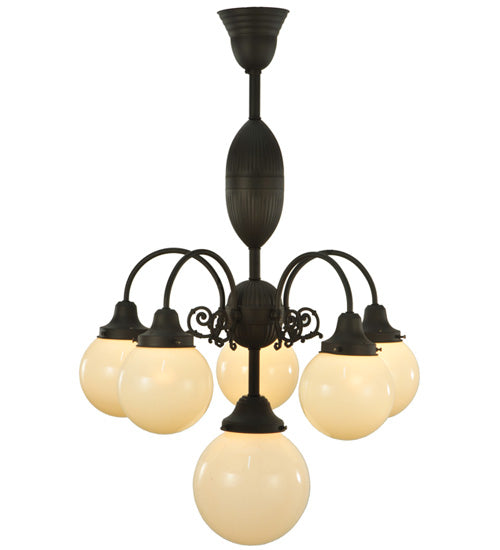 Meyda Tiffany Lafayette 128360 Chandelier Light - Oil Rubbed Bronze