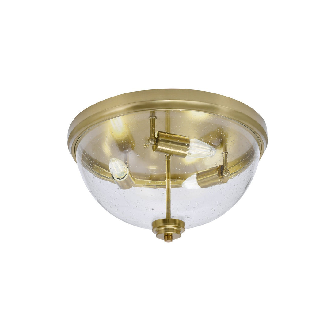 Toltec Flush Mounts 826-nab-0 Ceiling Light - New Age Brass