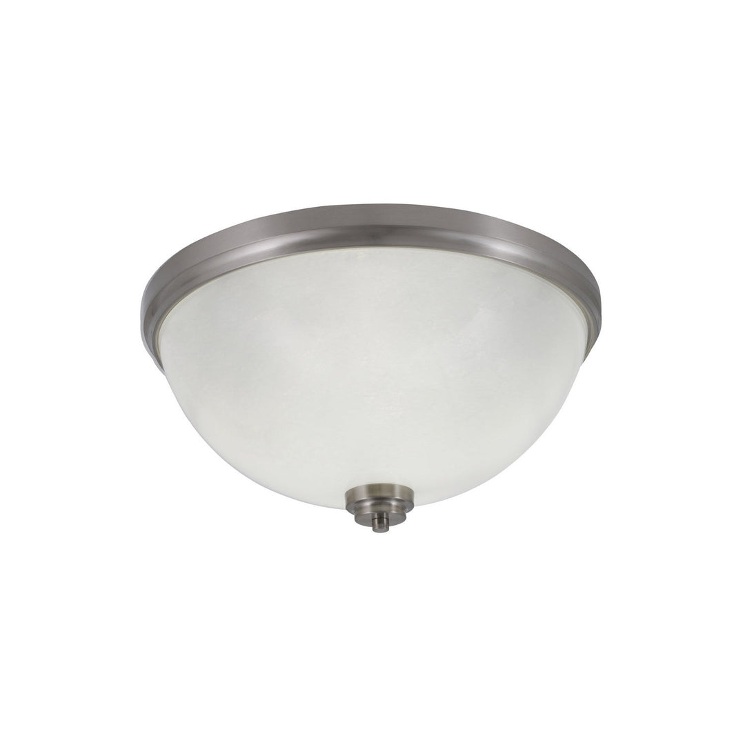 Toltec Flush Mounts 828-bn-1 Ceiling Light - Brushed Nickel