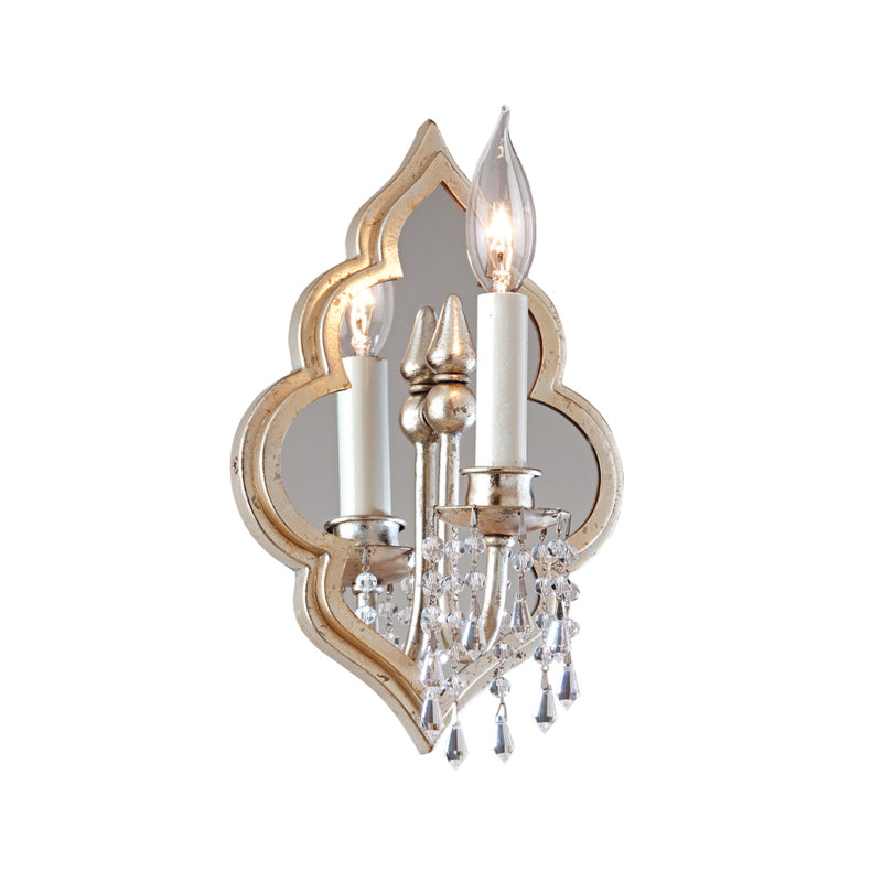 Corbett Bijoux 161-11-WSL Wall Sconce Light - Warm Silver Leaf