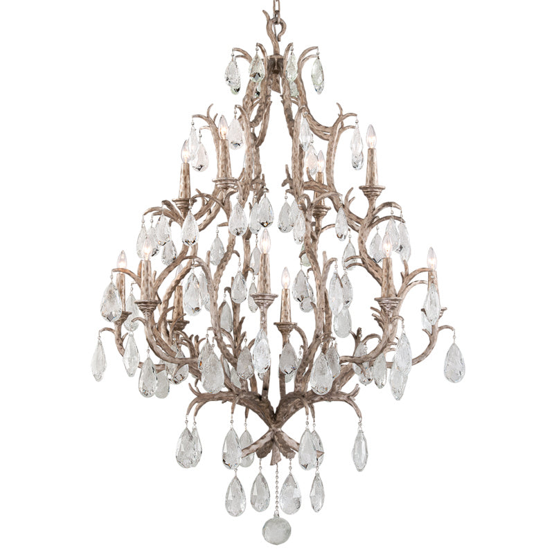 Corbett Amadeus 163-712-SGL Chandelier Light - Stria Gold Leaf