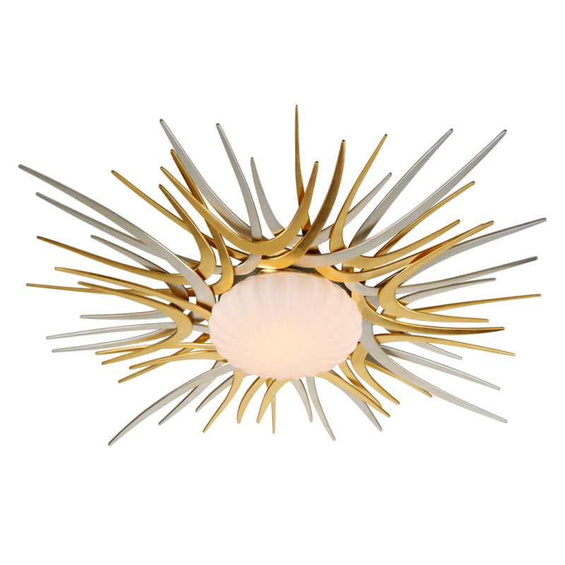 Corbett Helios 224-33-GL/SL Ceiling Light - Gold And Silver Leaf