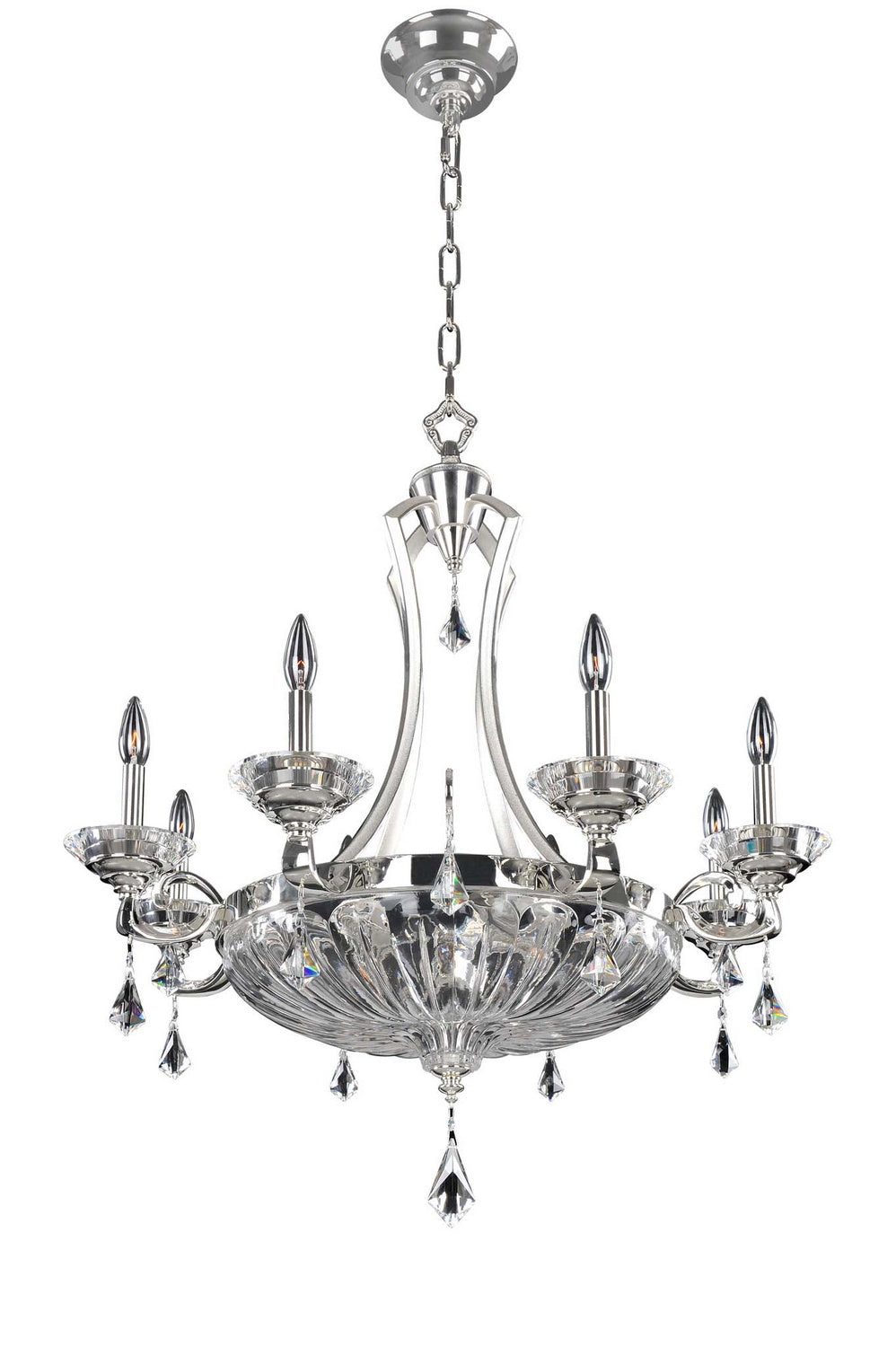 Allegri Orecchini 028555-017-FR001 Chandelier Light - Two Tone Silver