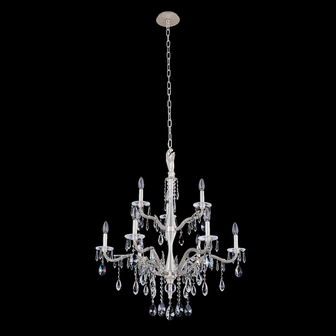 Allegri Venere 039072-061-FR001 Chandelier Light - Pewter