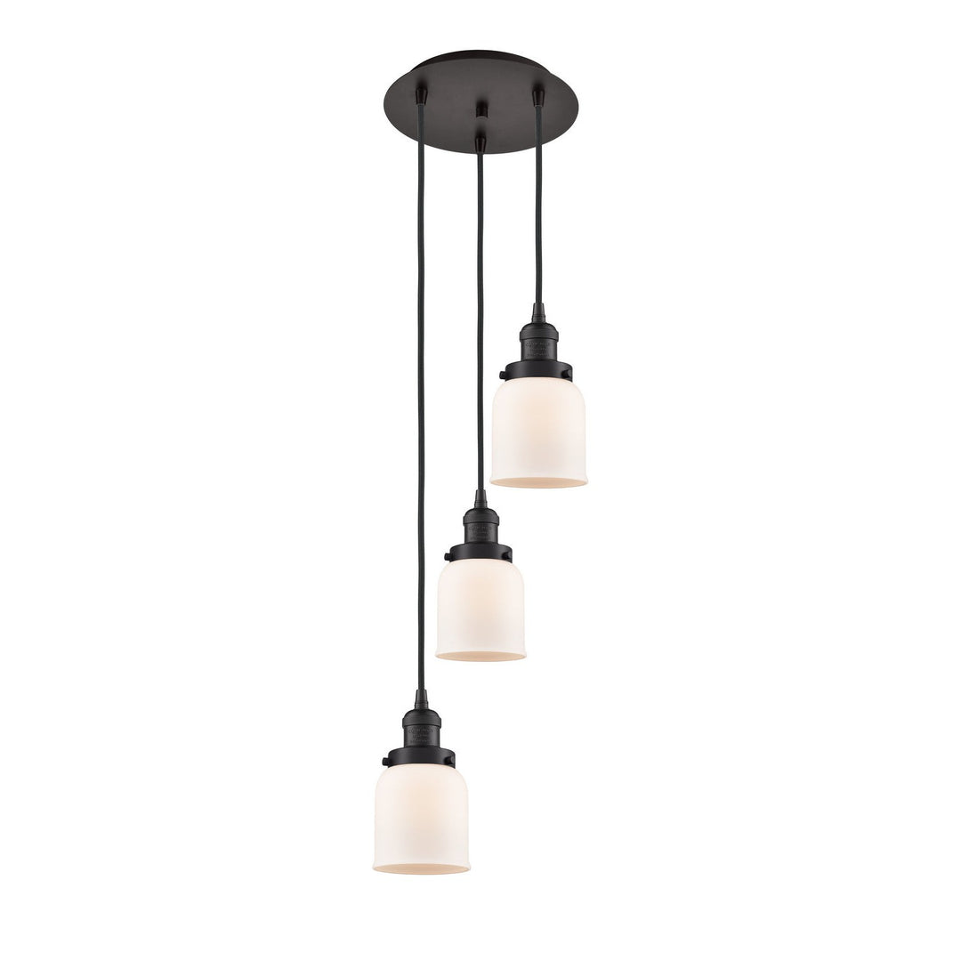 Innovations Franklin Restoration 113F-3P-OB-G51 Pendant Light - Oil Rubbed Bronze