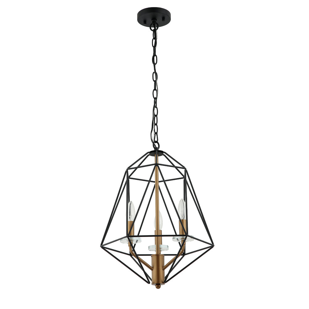 Maxilite Tari MX 1146-0749 Chandelier Light - Black/Pharaoh Gold