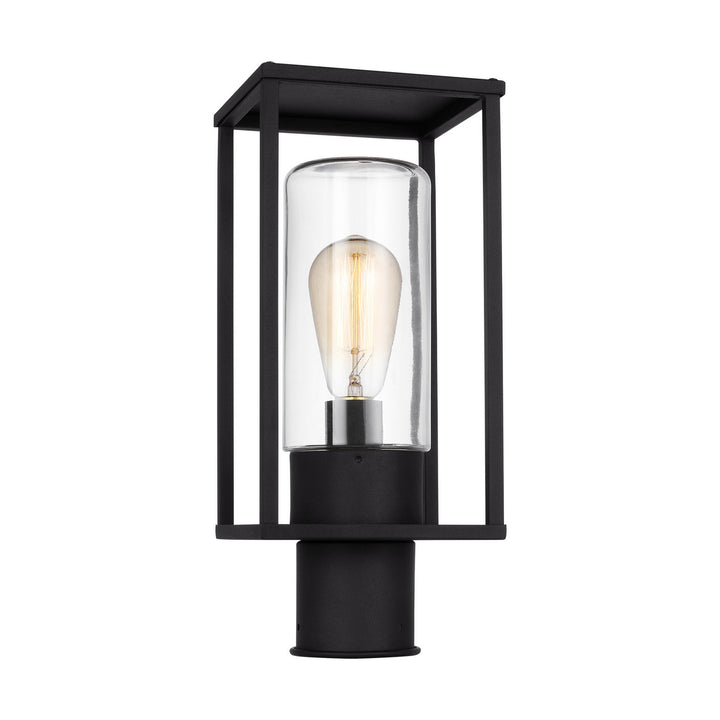 Visual Comfort Studio 8231101-12 Vado One Light Outdoor Post Lantern Outdoor Black