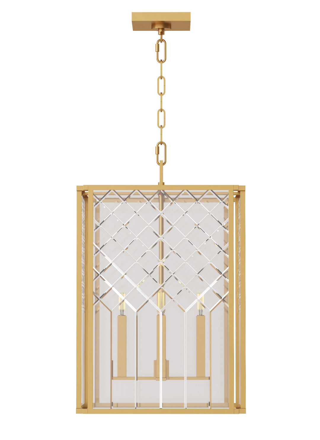 Visual Comfort Studio Erro AC1144BBS Pendant Light - Burnished Brass