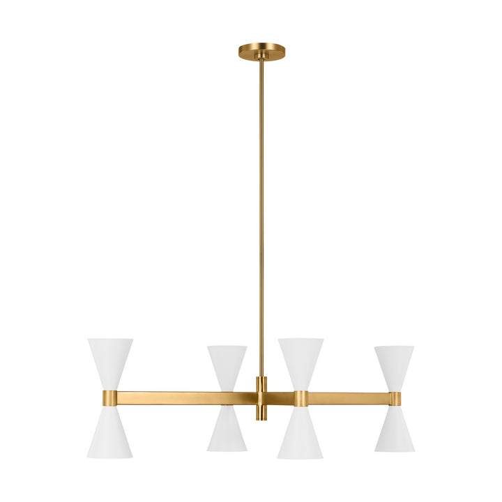 Visual Comfort Studio Albertine AEC1068MWT Chandelier Light - Matte White