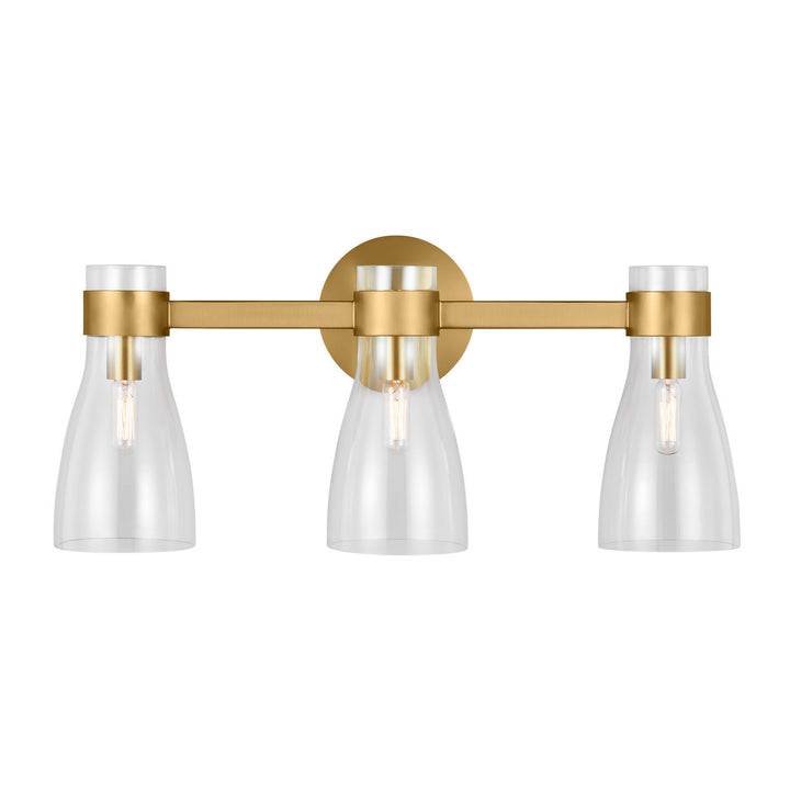Visual Comfort Studio Moritz AEV1003BBS Bath Vanity Light 24 in. wide - Burnished Brass
