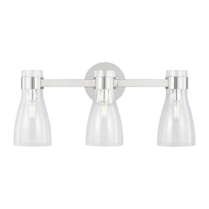 Visual Comfort Studio Moritz AEV1003PN Bath Vanity Light 24 in. wide - Polished Nickel