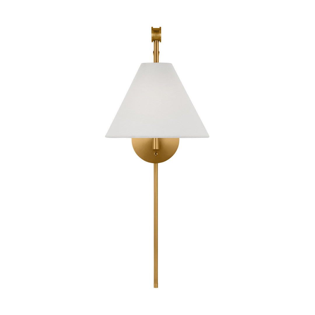 Visual Comfort Studio AEW1021BBS Remy One Light Bath Fixture Lamp Brass