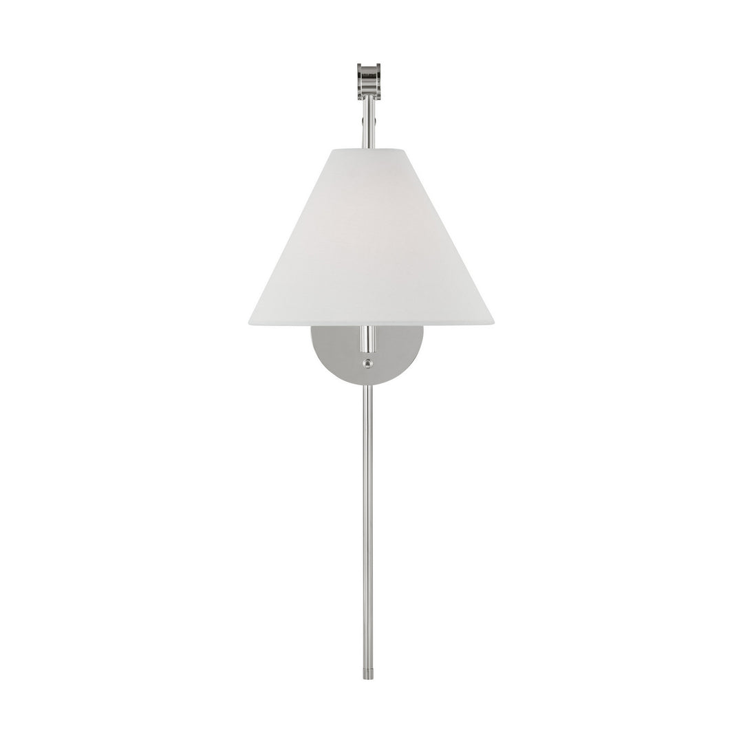 Visual Comfort Studio AEW1021PN Remy One Light Bath Fixture Lamp Polished Nickel