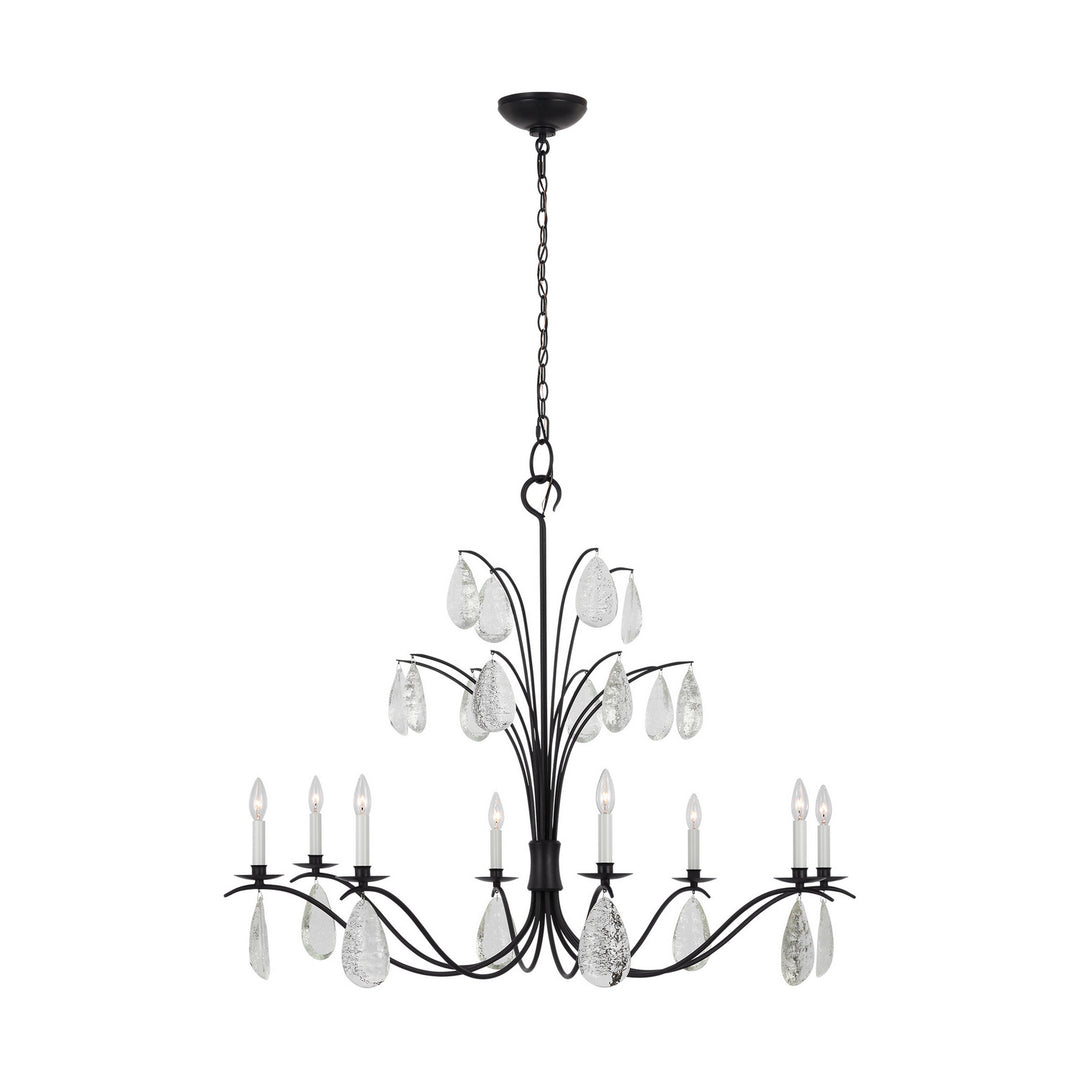 Visual Comfort Studio Shannon CC1598AI Chandelier Light - Aged Iron