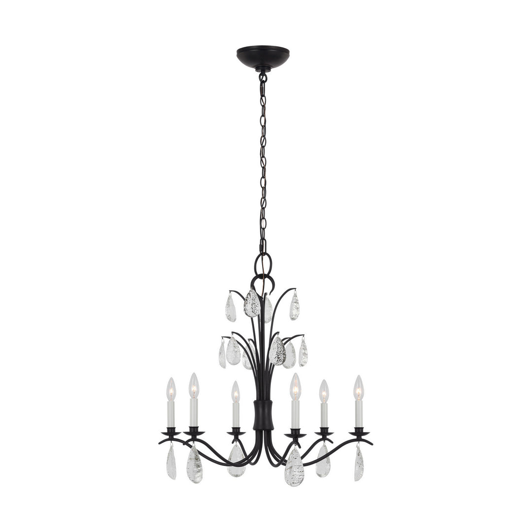 Visual Comfort Studio Shannon CC1616AI Chandelier Light - Aged Iron