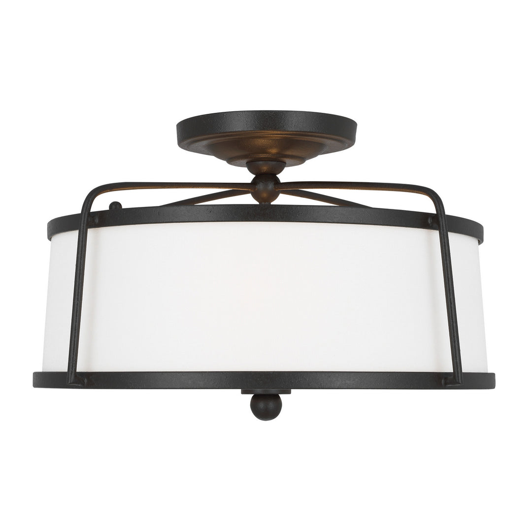 Visual Comfort Studio Stonington CF1102SMS Ceiling Light - Smith Steel
