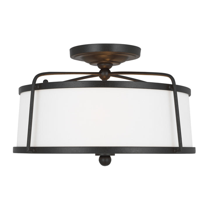 Visual Comfort Studio Stonington CF1102SMS Ceiling Light - Smith Steel