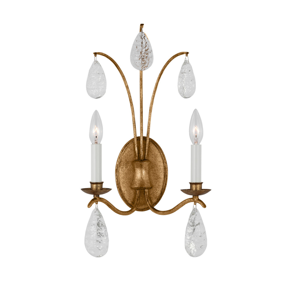 Visual Comfort Studio Shannon CW1292ADB Wall Light - Antique Gild