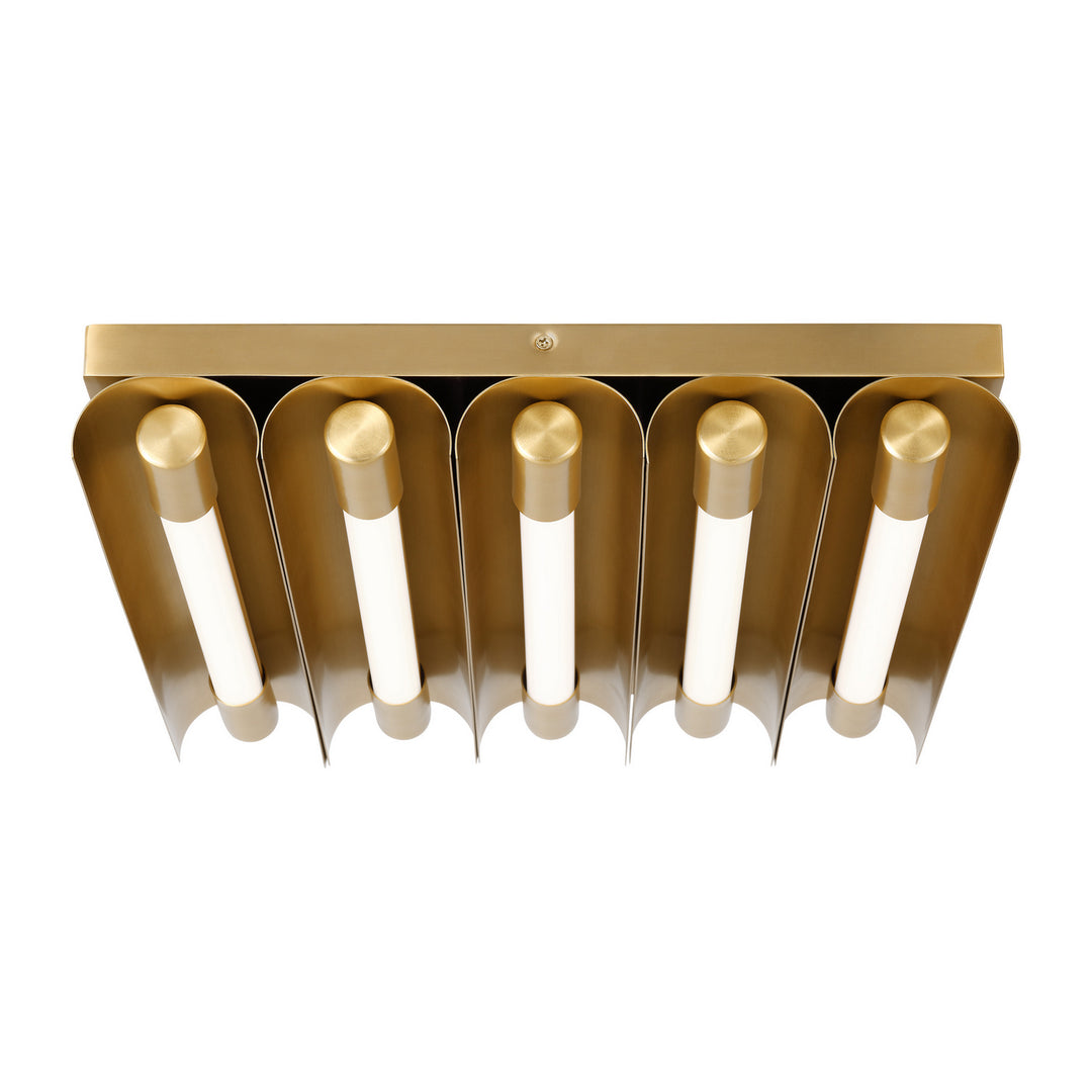 Visual Comfort Studio Carson KF1095BBS Ceiling Light - Burnished Brass