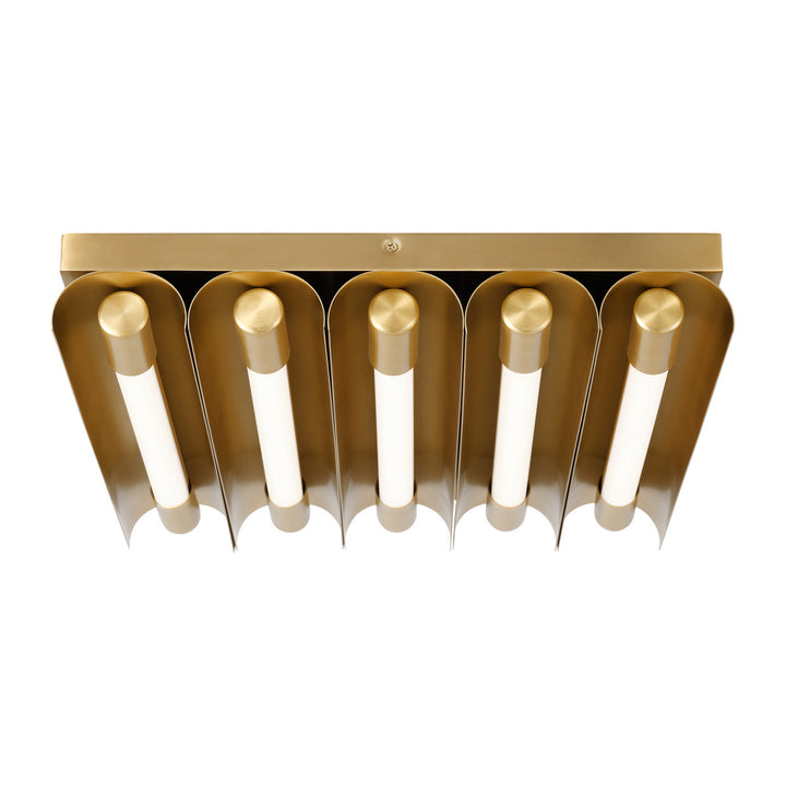 Visual Comfort Studio Carson KF1095BBS Ceiling Light - Burnished Brass
