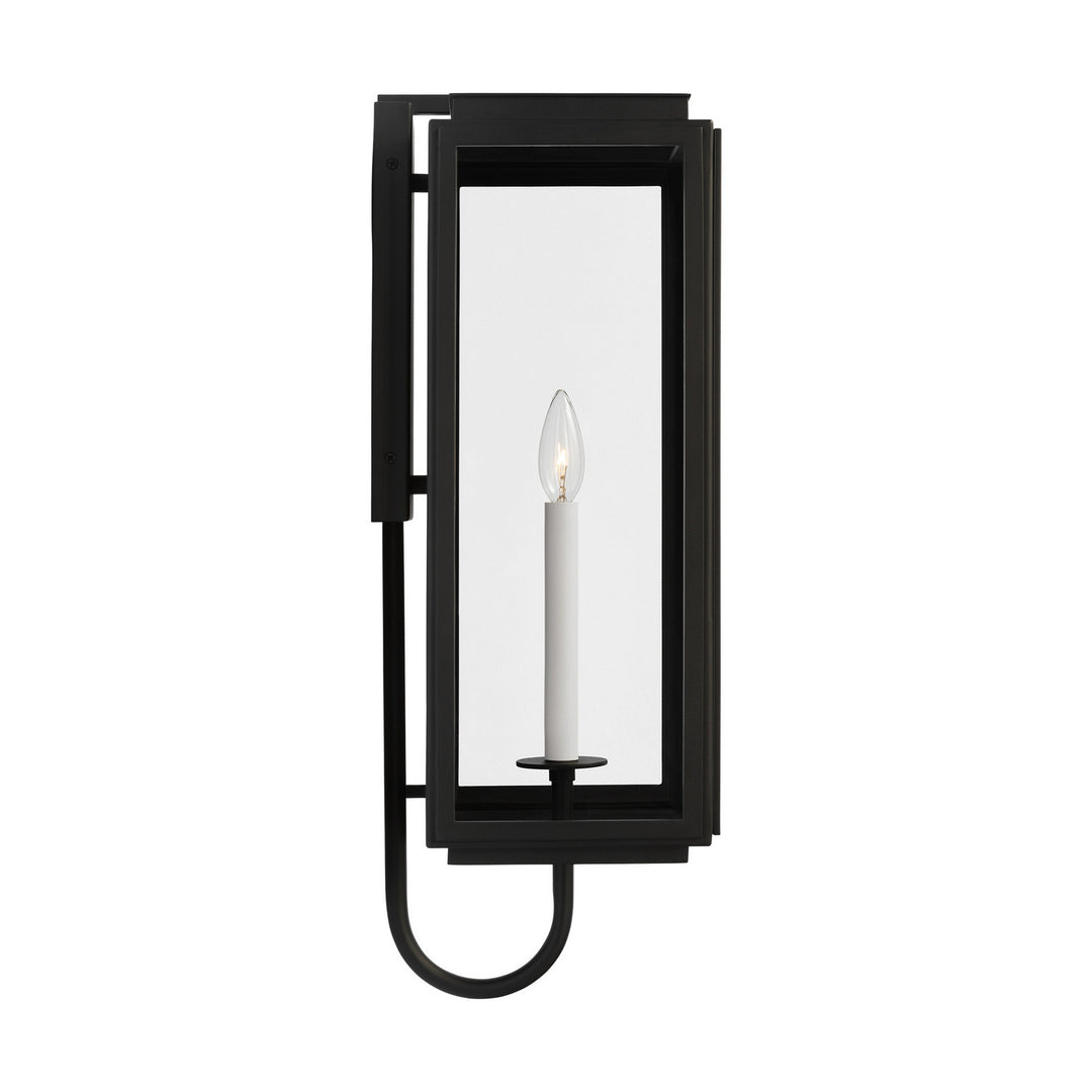 Visual Comfort Studio LO1011TXB Edgar One Light Wall Lantern Outdoor Black