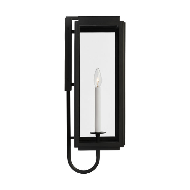 Visual Comfort Studio LO1011TXB Edgar One Light Wall Lantern Outdoor Black