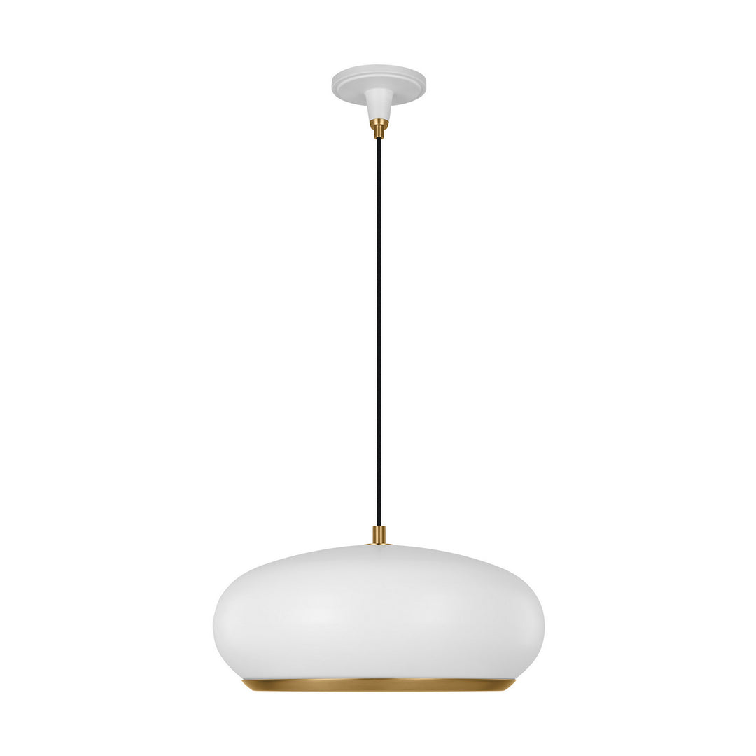 Visual Comfort Studio Clasica TP1131MWTBBS Pendant Light - Matte White